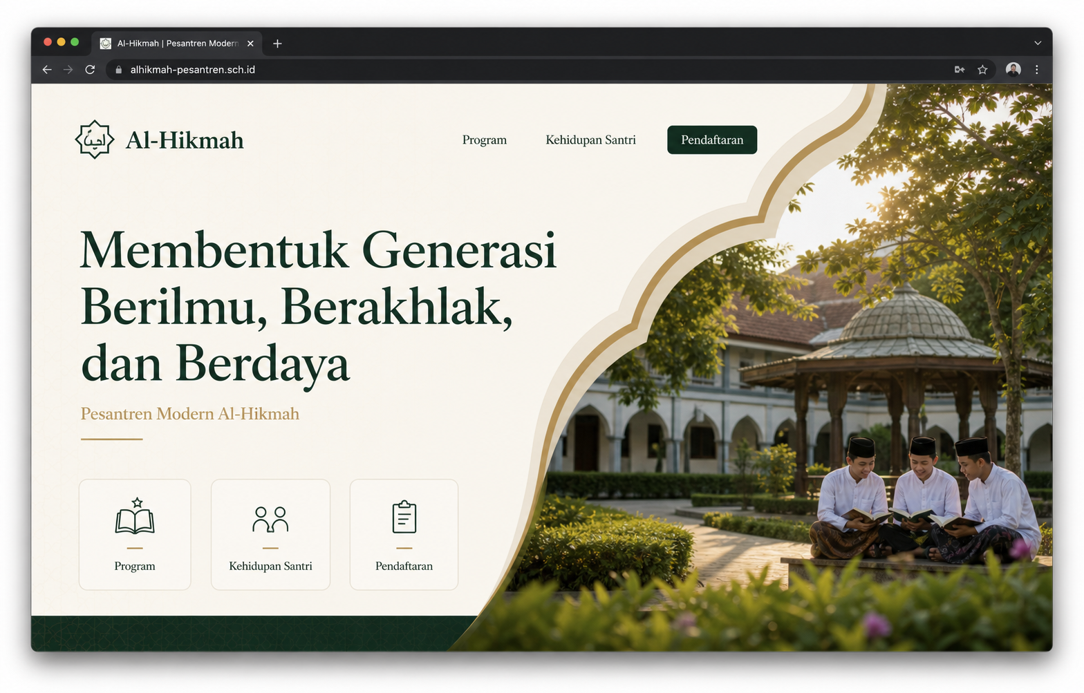 Preview Pesantren Al-Hikmah
